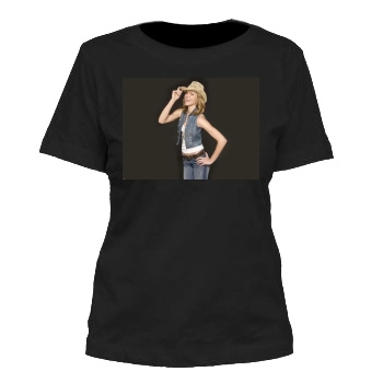 Tricia Helfer Women's Cut T-Shirt