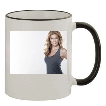 Tricia Helfer 11oz Colored Rim & Handle Mug