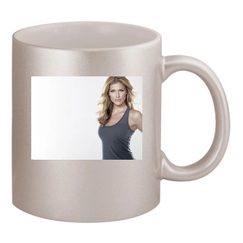 Tricia Helfer 11oz Metallic Silver Mug