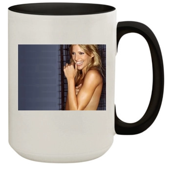 Tricia Helfer 15oz Colored Inner & Handle Mug