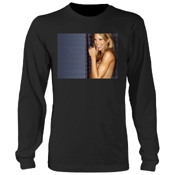 Tricia Helfer Men's Heavy Long Sleeve TShirt