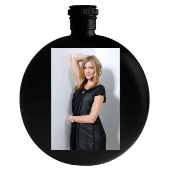 Tricia Helfer Round Flask