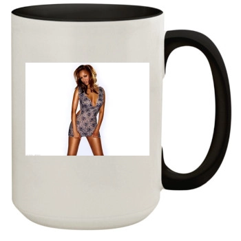 Tyra Banks 15oz Colored Inner & Handle Mug