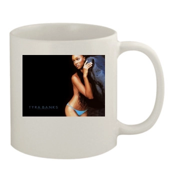 Tyra Banks 11oz White Mug