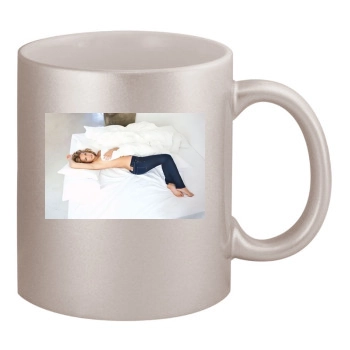 Bar Refaeli 11oz Metallic Silver Mug