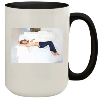 Bar Refaeli 15oz Colored Inner & Handle Mug