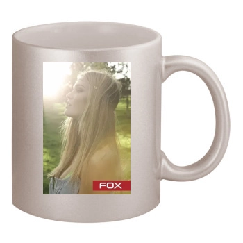 Bar Refaeli 11oz Metallic Silver Mug