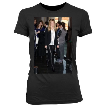 Bar Refaeli Women's Junior Cut Crewneck T-Shirt