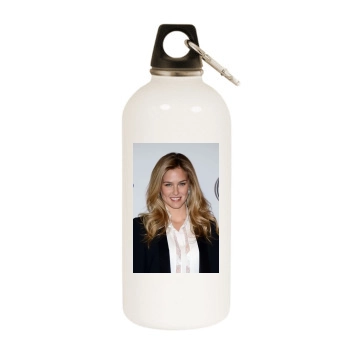 Bar Refaeli White Water Bottle With Carabiner