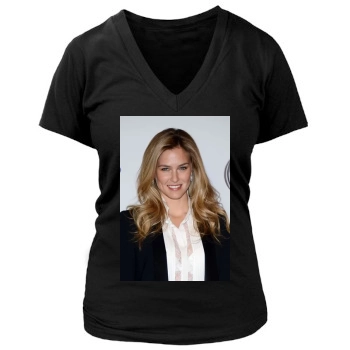 Bar Refaeli Women's Deep V-Neck TShirt