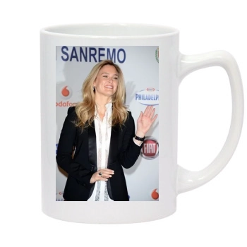 Bar Refaeli 14oz White Statesman Mug