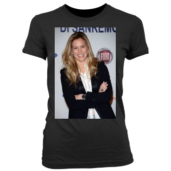 Bar Refaeli Women's Junior Cut Crewneck T-Shirt