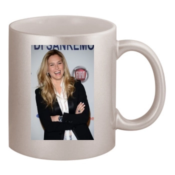 Bar Refaeli 11oz Metallic Silver Mug