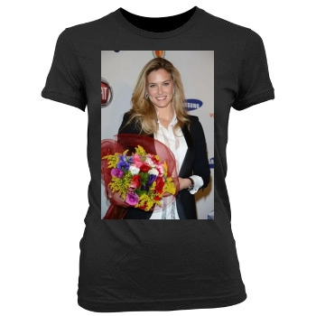 Bar Refaeli Women's Junior Cut Crewneck T-Shirt