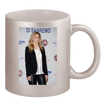 Bar Refaeli 11oz Metallic Silver Mug