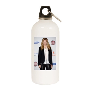 Bar Refaeli White Water Bottle With Carabiner