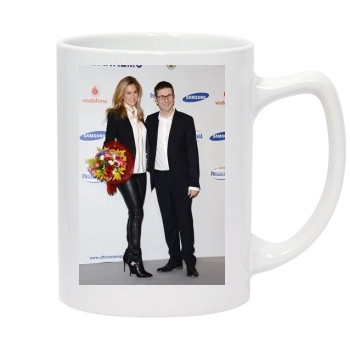 Bar Refaeli 14oz White Statesman Mug