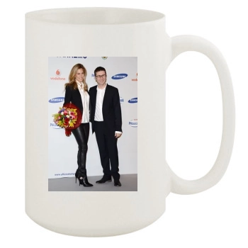 Bar Refaeli 15oz White Mug