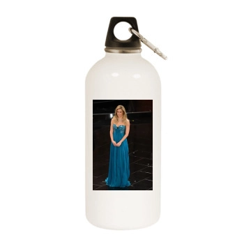 Bar Refaeli White Water Bottle With Carabiner