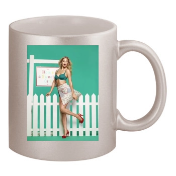 Bar Refaeli 11oz Metallic Silver Mug