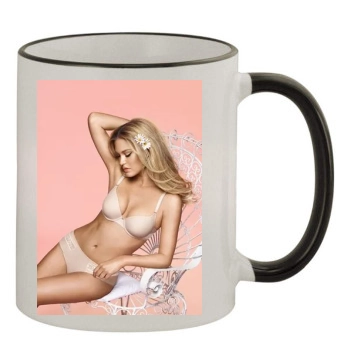 Bar Refaeli 11oz Colored Rim & Handle Mug