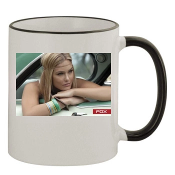 Bar Refaeli 11oz Colored Rim & Handle Mug