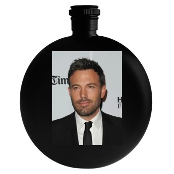 Ben Affleck Round Flask