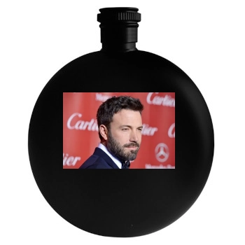 Ben Affleck Round Flask