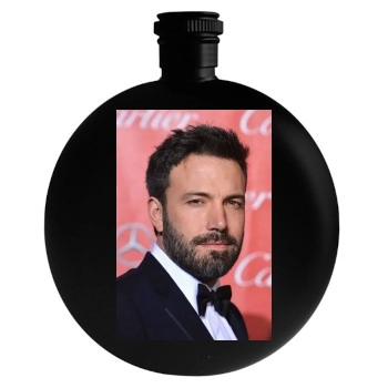 Ben Affleck Round Flask