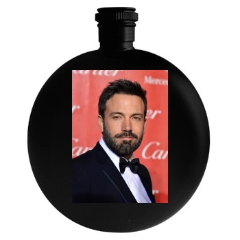 Ben Affleck Round Flask