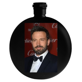 Ben Affleck Round Flask