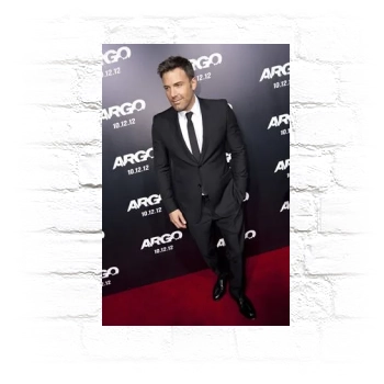 Ben Affleck Metal Wall Art