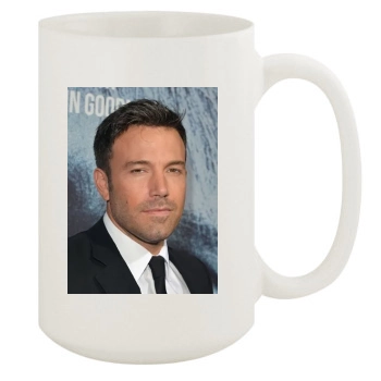 Ben Affleck 15oz White Mug