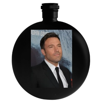 Ben Affleck Round Flask