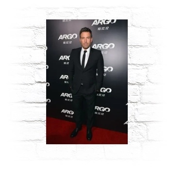 Ben Affleck Metal Wall Art