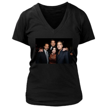 Ben Affleck Women's Deep V-Neck TShirt