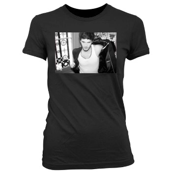 Ben Barnes Women's Junior Cut Crewneck T-Shirt