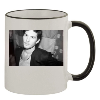 Ben Barnes 11oz Colored Rim & Handle Mug