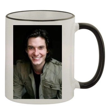 Ben Barnes 11oz Colored Rim & Handle Mug