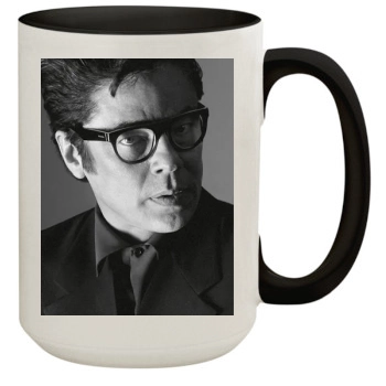 Benicio del Toro 15oz Colored Inner & Handle Mug