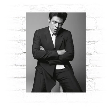 Benicio del Toro Metal Wall Art