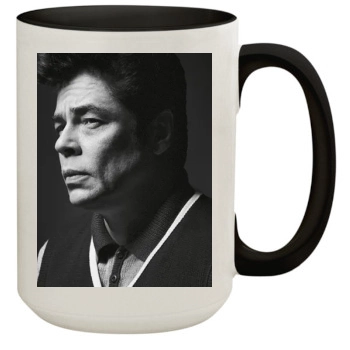 Benicio del Toro 15oz Colored Inner & Handle Mug