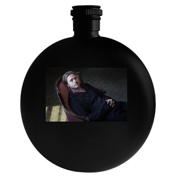 Brad Pitt Round Flask