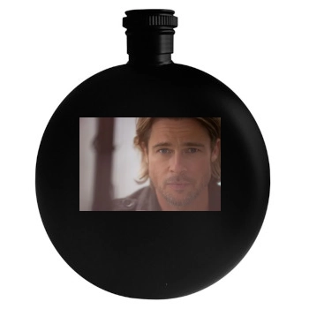 Brad Pitt Round Flask