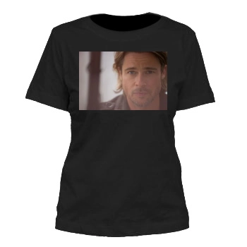 Brad Pitt Women's Cut T-Shirt