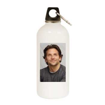 Bradley Cooper White Water Bottle With Carabiner