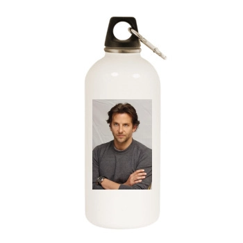 Bradley Cooper White Water Bottle With Carabiner