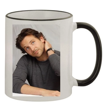 Bradley Cooper 11oz Colored Rim & Handle Mug