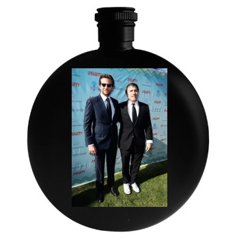 Bradley Cooper Round Flask