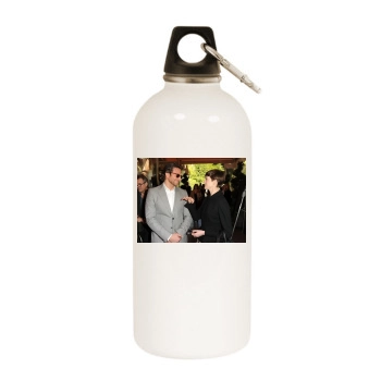 Bradley Cooper White Water Bottle With Carabiner